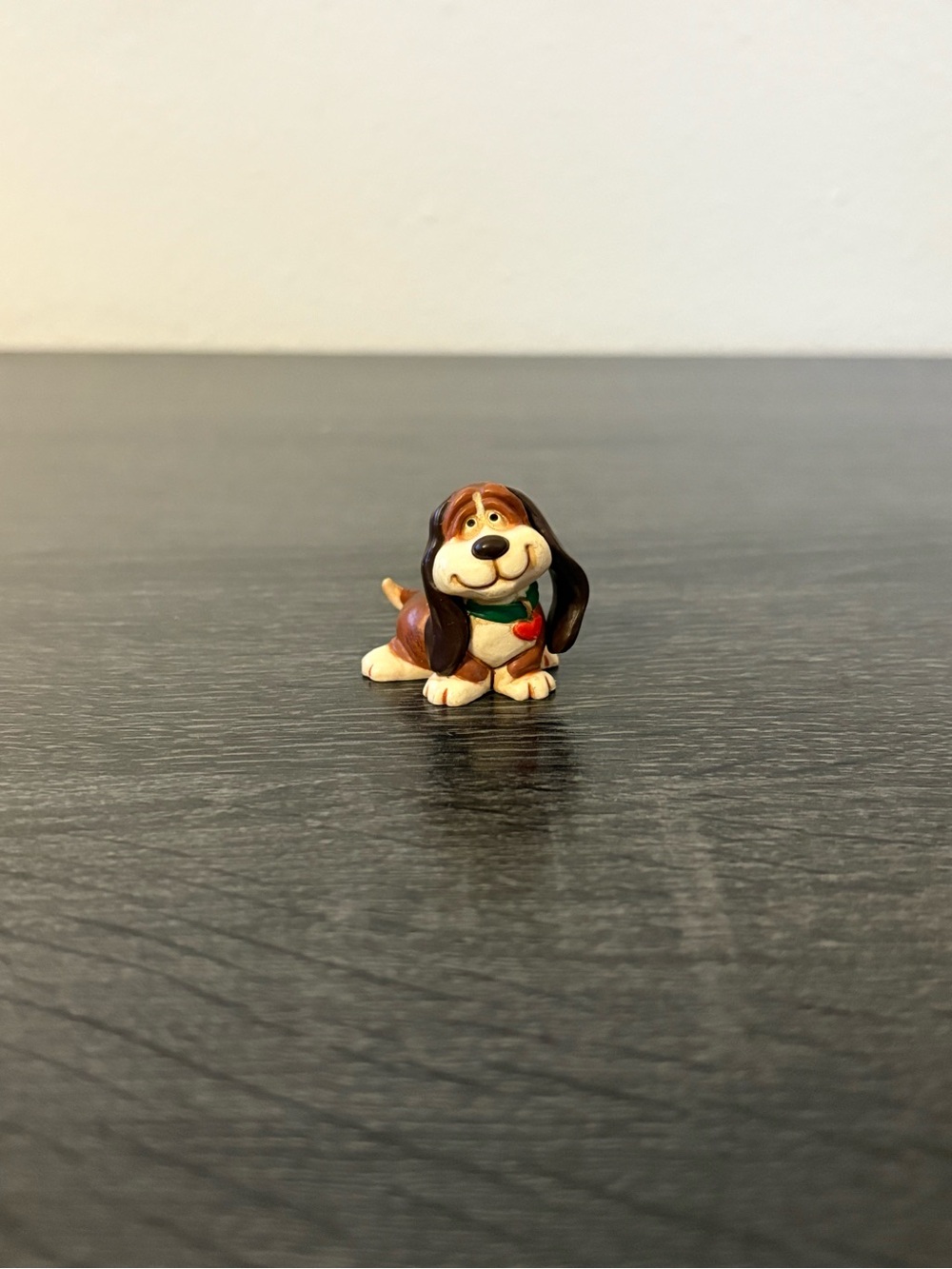 Vintage Hallmark Merry Miniature Dog With Heart Collar Trinket/Miniature Figure